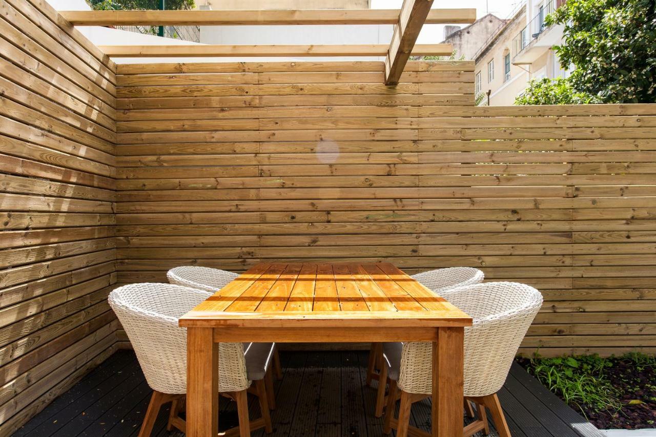 Ferienwohnung Charming Terrace - Liberdade Lissabon Exterior foto